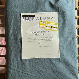 Target Full Supima Percale Sheet Set - Teal